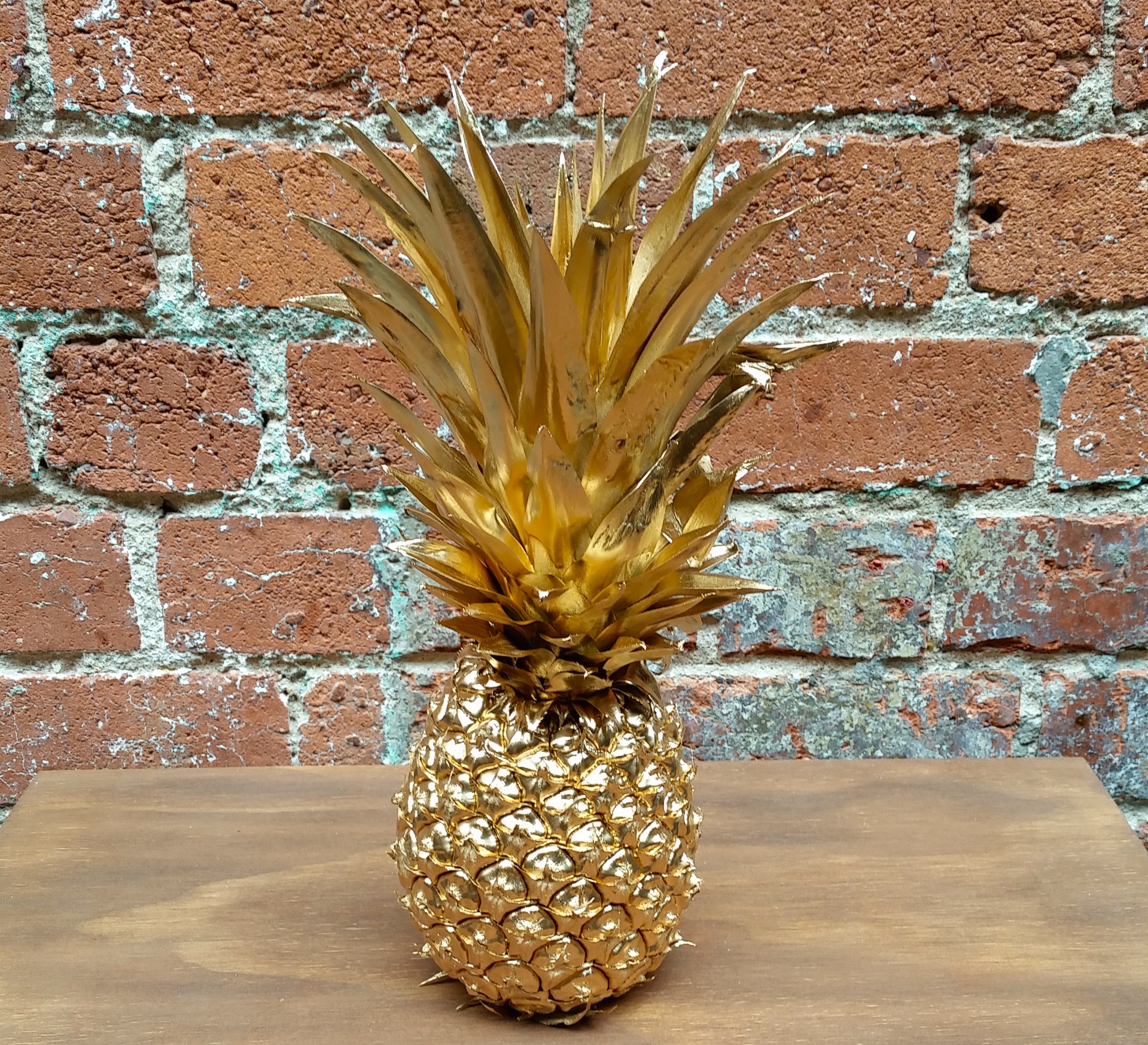 What a glorious golden pineapple!